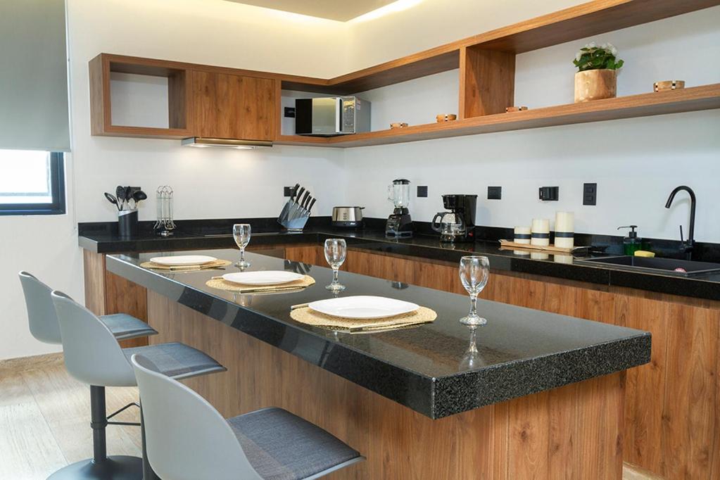 Апартаменты Great Location & Amazing Amenities Плая-дель-Кармен Экстерьер фото
